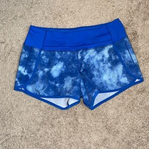 Lululemon Blue 4” Shorts